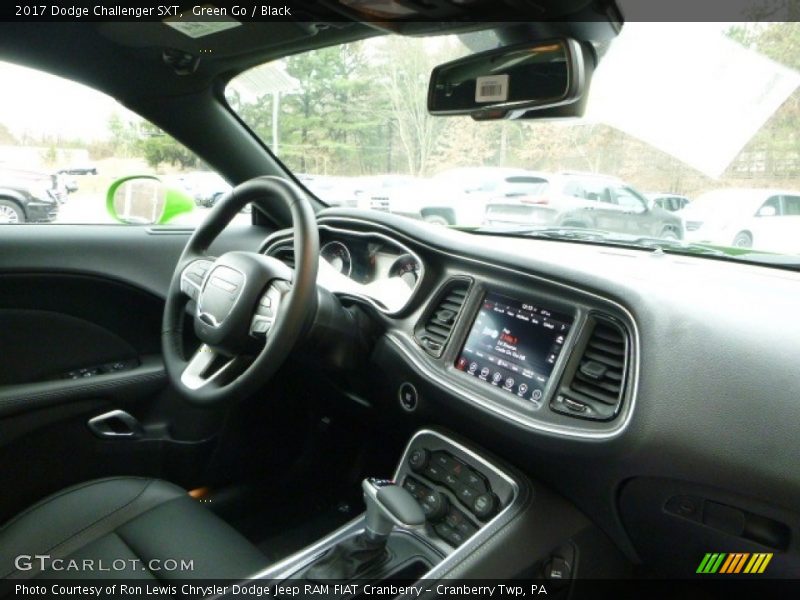 Green Go / Black 2017 Dodge Challenger SXT