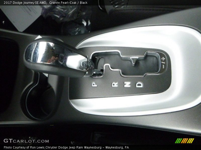 Granite Pearl-Coat / Black 2017 Dodge Journey SE AWD