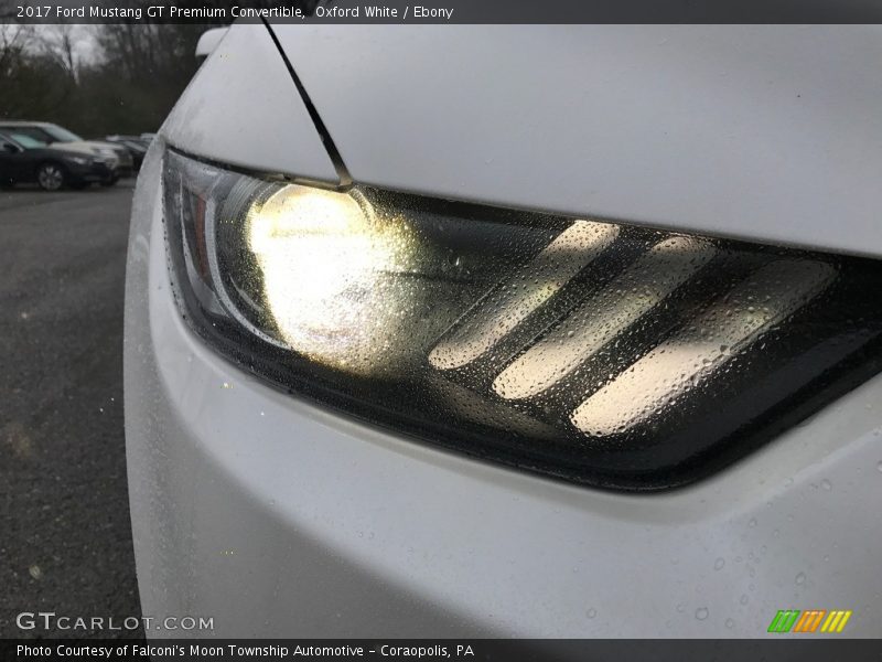 Oxford White / Ebony 2017 Ford Mustang GT Premium Convertible
