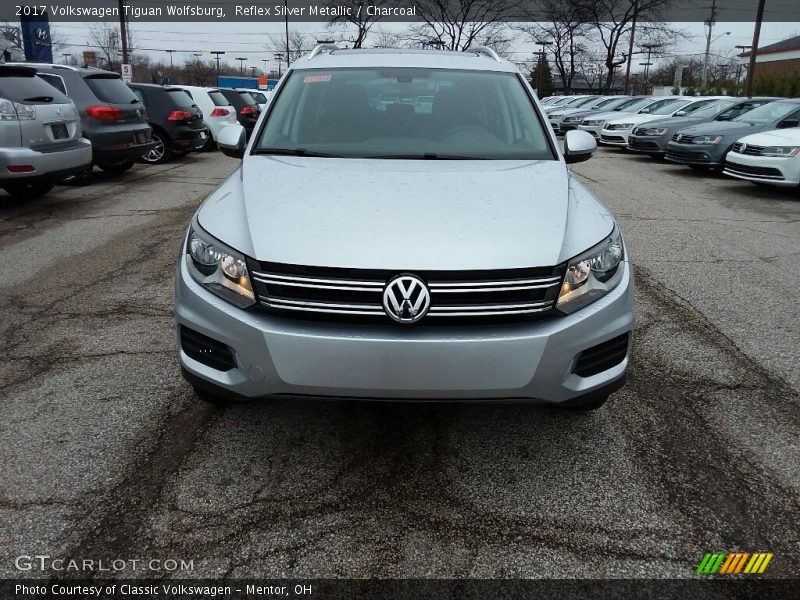 Reflex Silver Metallic / Charcoal 2017 Volkswagen Tiguan Wolfsburg