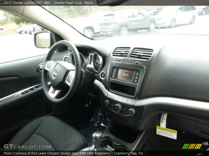 Granite Pearl-Coat / Black 2017 Dodge Journey SXT AWD