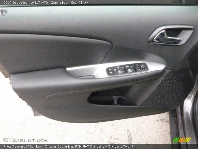 Granite Pearl-Coat / Black 2017 Dodge Journey SXT AWD