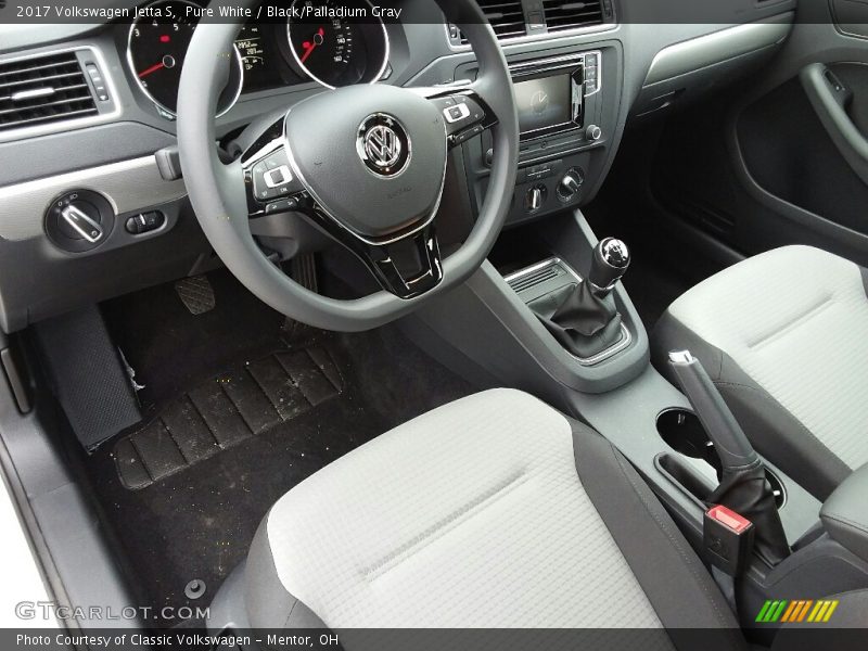 Front Seat of 2017 Jetta S