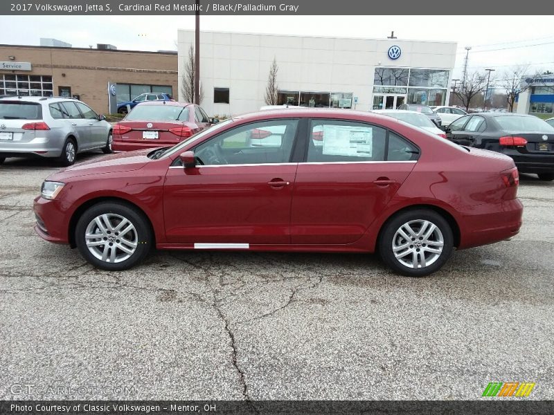  2017 Jetta S Cardinal Red Metallic
