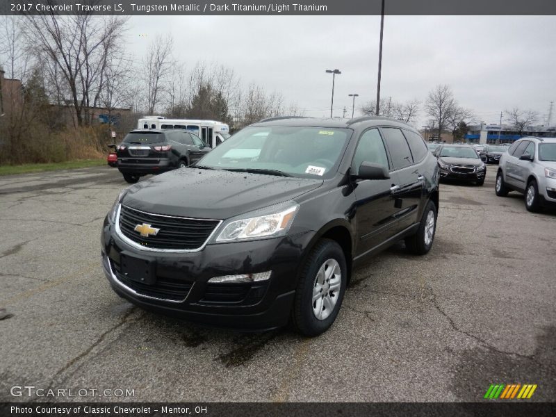 Tungsten Metallic / Dark Titanium/Light Titanium 2017 Chevrolet Traverse LS