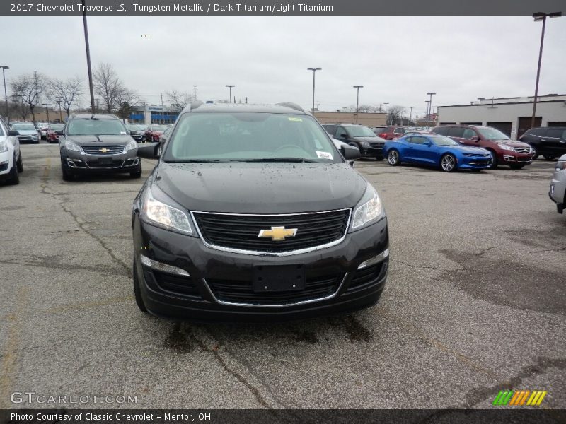 Tungsten Metallic / Dark Titanium/Light Titanium 2017 Chevrolet Traverse LS