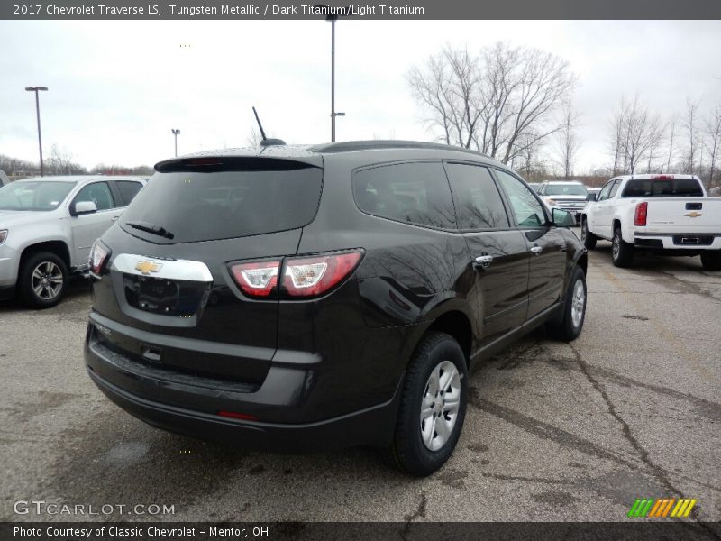 Tungsten Metallic / Dark Titanium/Light Titanium 2017 Chevrolet Traverse LS