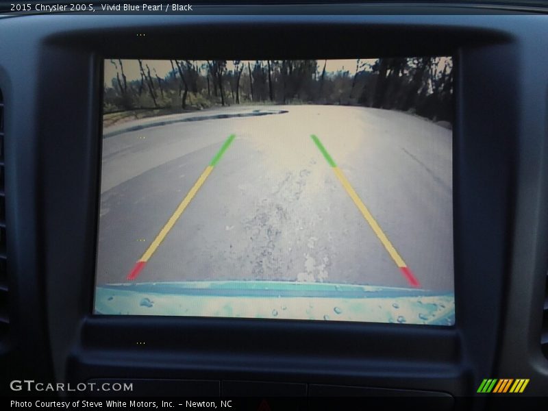 Vivid Blue Pearl / Black 2015 Chrysler 200 S