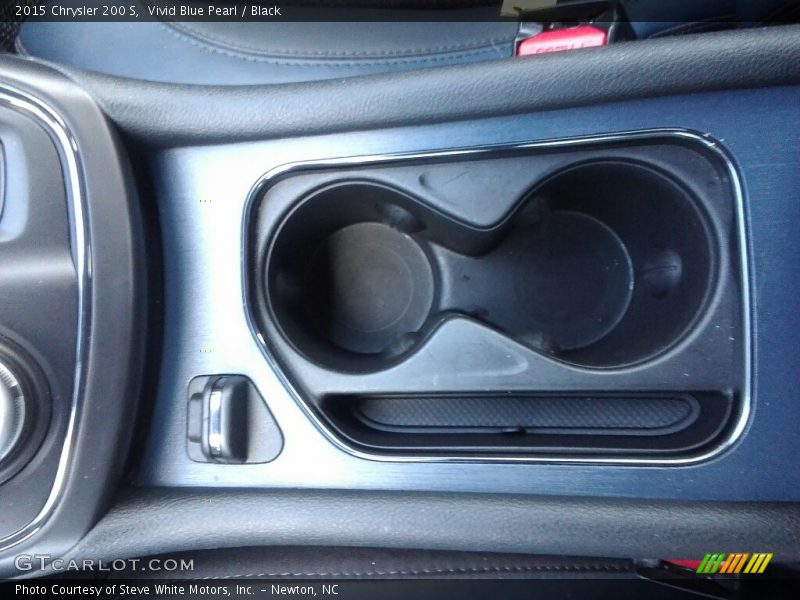 Vivid Blue Pearl / Black 2015 Chrysler 200 S