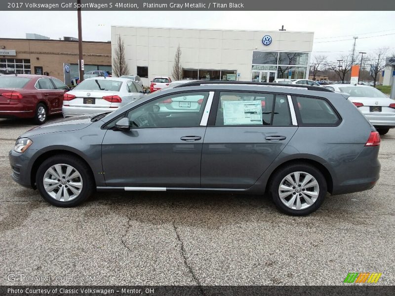  2017 Golf SportWagen S 4Motion Platinum Gray Metallic