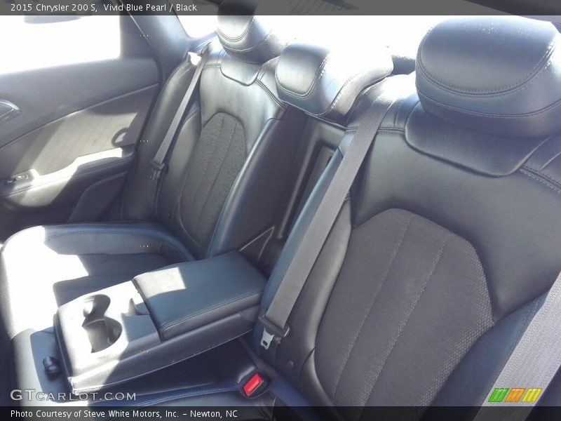 Vivid Blue Pearl / Black 2015 Chrysler 200 S