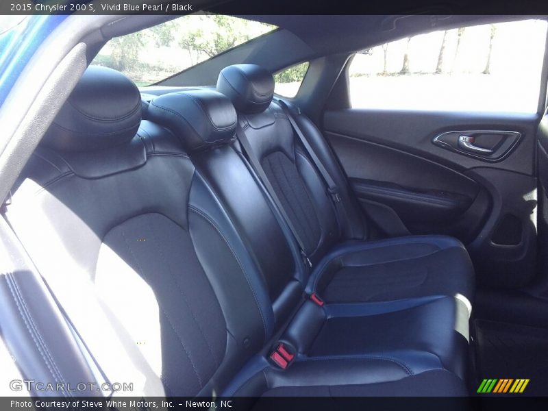 Vivid Blue Pearl / Black 2015 Chrysler 200 S
