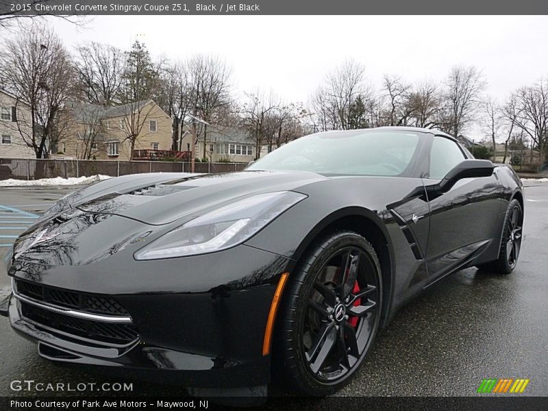 Front 3/4 View of 2015 Corvette Stingray Coupe Z51