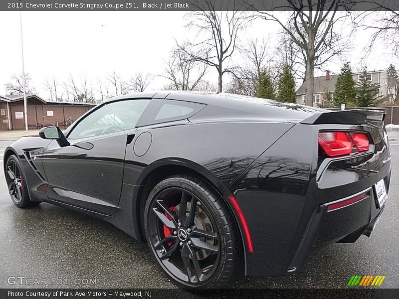 Black / Jet Black 2015 Chevrolet Corvette Stingray Coupe Z51