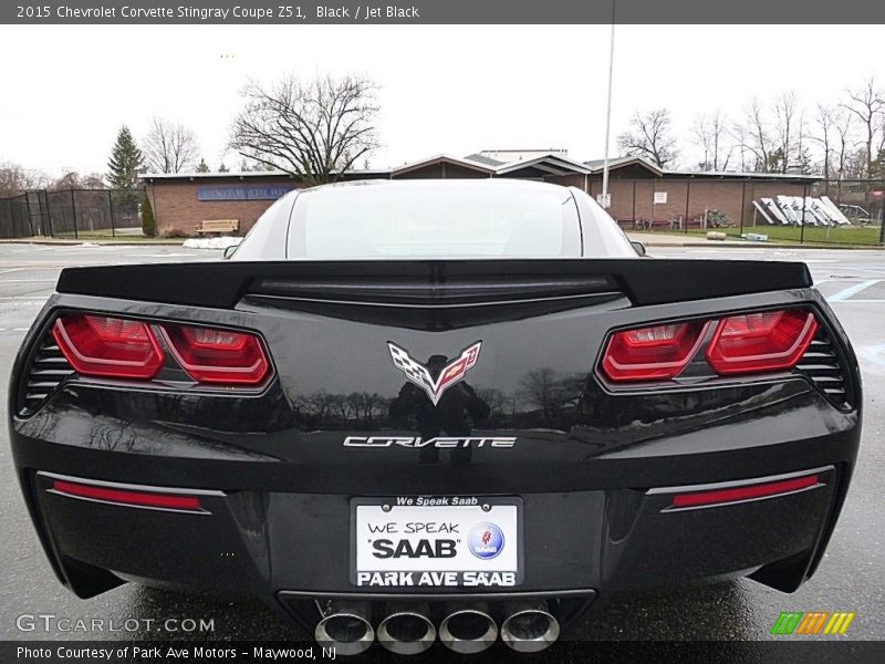 Black / Jet Black 2015 Chevrolet Corvette Stingray Coupe Z51