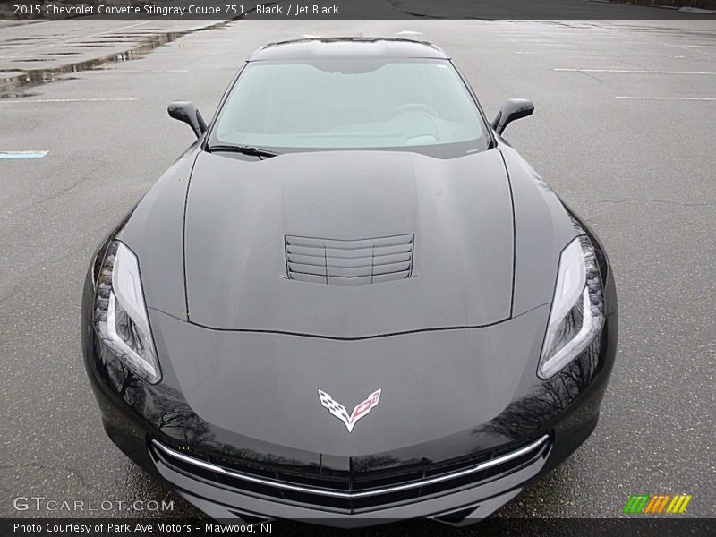 Black / Jet Black 2015 Chevrolet Corvette Stingray Coupe Z51
