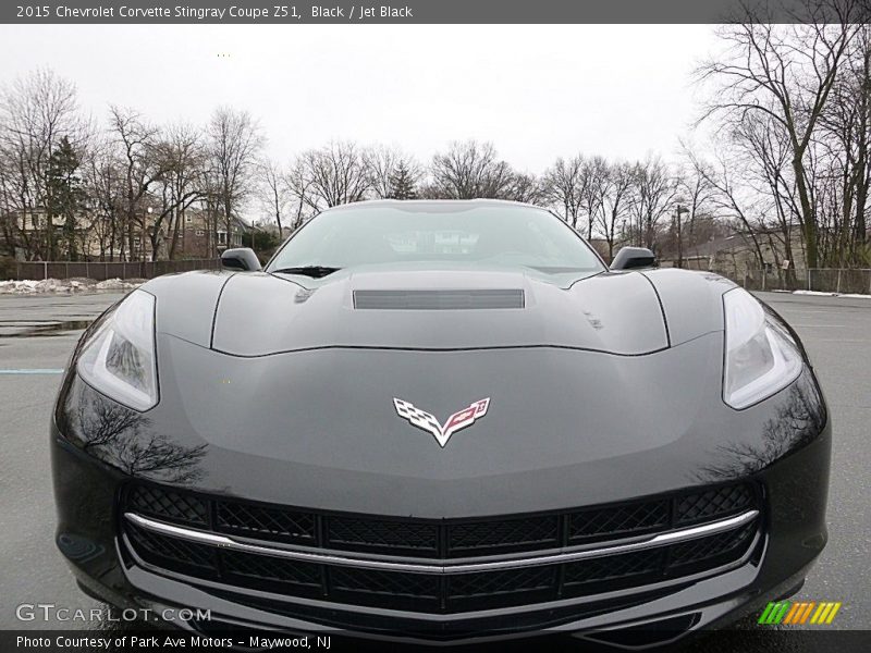 Black / Jet Black 2015 Chevrolet Corvette Stingray Coupe Z51