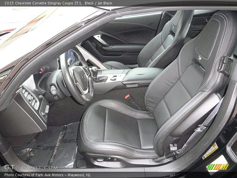 Front Seat of 2015 Corvette Stingray Coupe Z51