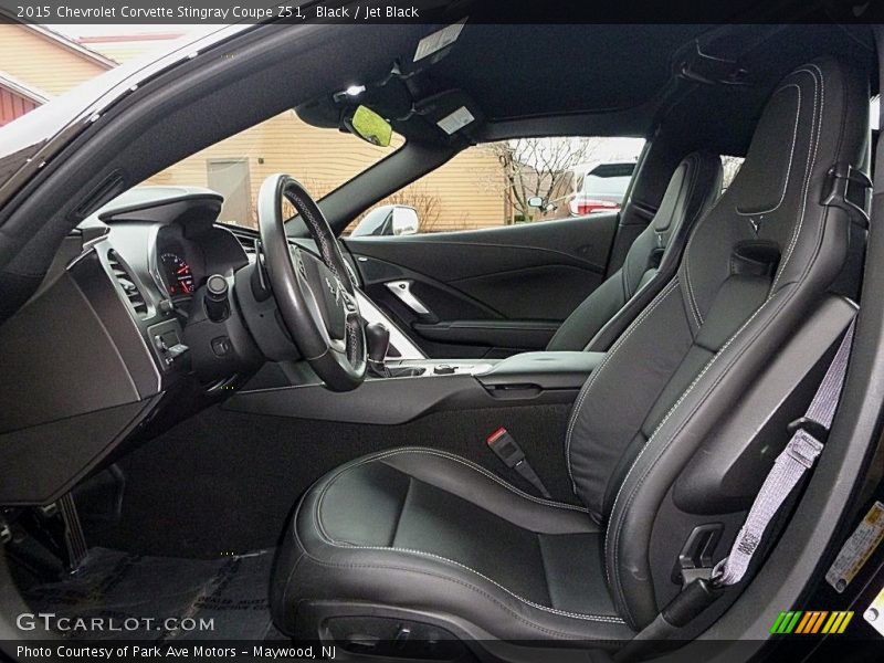 Black / Jet Black 2015 Chevrolet Corvette Stingray Coupe Z51