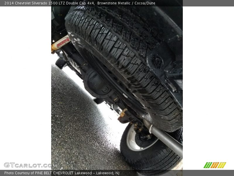 Brownstone Metallic / Cocoa/Dune 2014 Chevrolet Silverado 1500 LTZ Double Cab 4x4