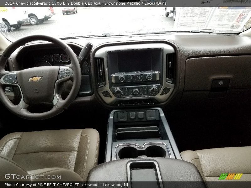 Brownstone Metallic / Cocoa/Dune 2014 Chevrolet Silverado 1500 LTZ Double Cab 4x4