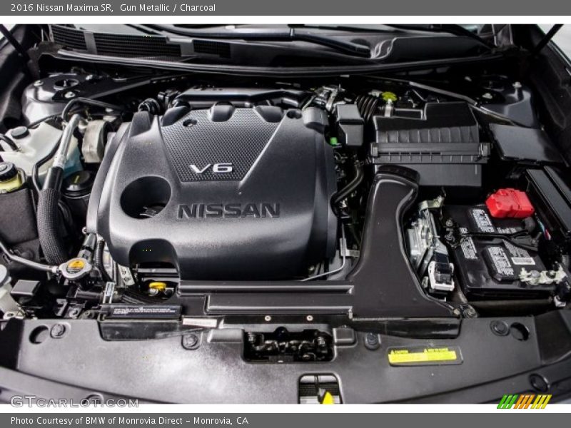 Gun Metallic / Charcoal 2016 Nissan Maxima SR