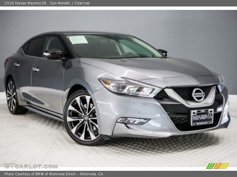 Gun Metallic / Charcoal 2016 Nissan Maxima SR