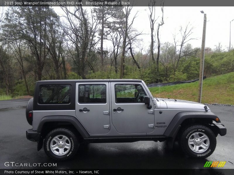  2015 Wrangler Unlimited Sport RHD 4x4 Billet Silver Metallic