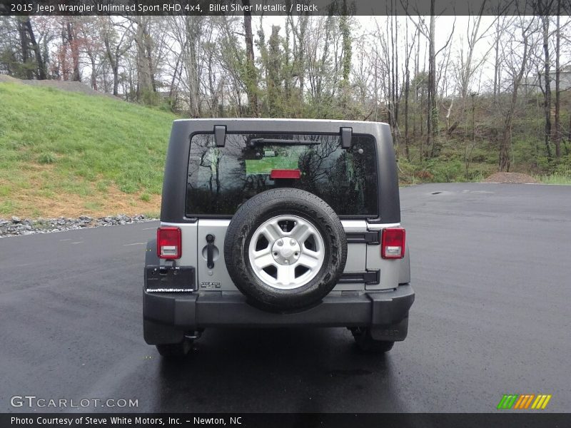Billet Silver Metallic / Black 2015 Jeep Wrangler Unlimited Sport RHD 4x4