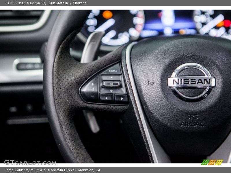 Gun Metallic / Charcoal 2016 Nissan Maxima SR