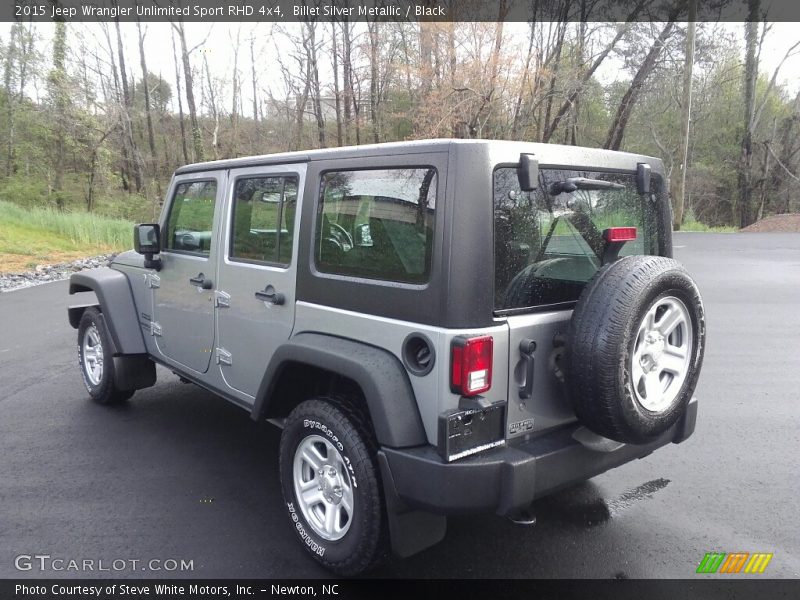 Billet Silver Metallic / Black 2015 Jeep Wrangler Unlimited Sport RHD 4x4