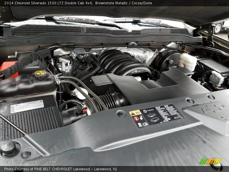 Brownstone Metallic / Cocoa/Dune 2014 Chevrolet Silverado 1500 LTZ Double Cab 4x4