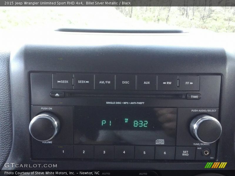 Billet Silver Metallic / Black 2015 Jeep Wrangler Unlimited Sport RHD 4x4
