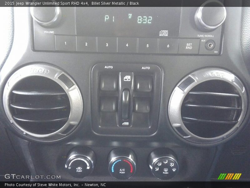 Billet Silver Metallic / Black 2015 Jeep Wrangler Unlimited Sport RHD 4x4