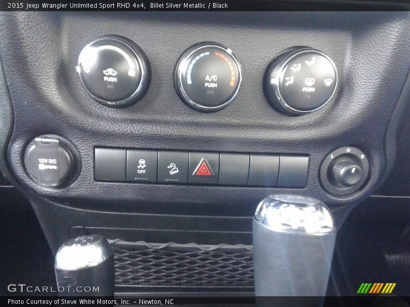 Billet Silver Metallic / Black 2015 Jeep Wrangler Unlimited Sport RHD 4x4