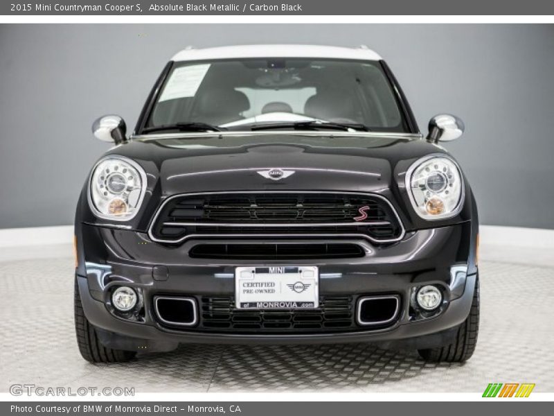 Absolute Black Metallic / Carbon Black 2015 Mini Countryman Cooper S