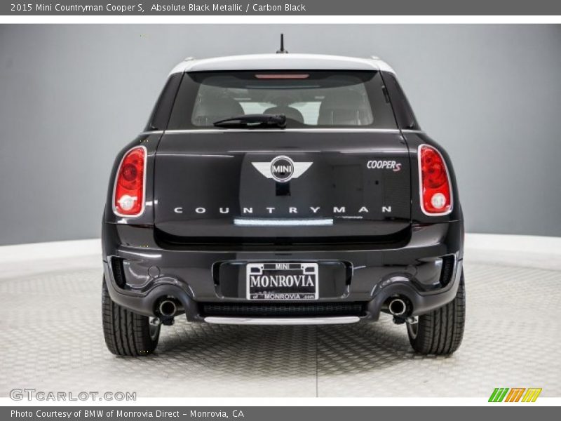Absolute Black Metallic / Carbon Black 2015 Mini Countryman Cooper S