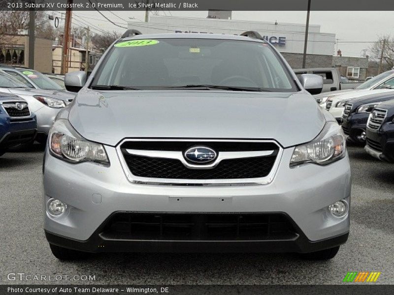 Ice Silver Metallic / Black 2013 Subaru XV Crosstrek 2.0 Premium