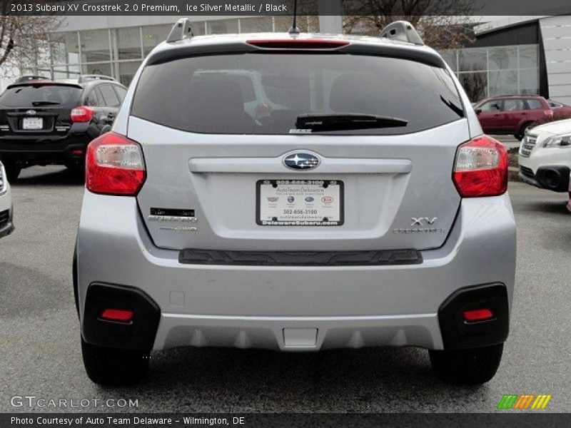 Ice Silver Metallic / Black 2013 Subaru XV Crosstrek 2.0 Premium