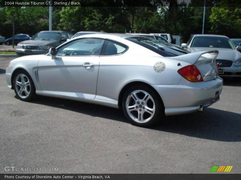 Sterling / Black 2004 Hyundai Tiburon GT