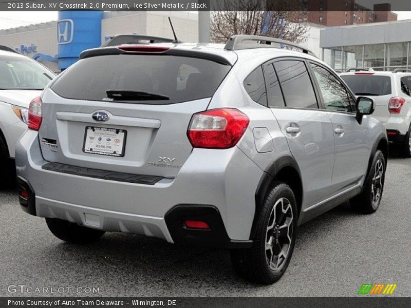 Ice Silver Metallic / Black 2013 Subaru XV Crosstrek 2.0 Premium