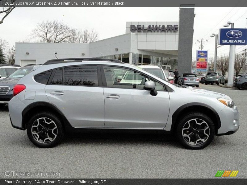 Ice Silver Metallic / Black 2013 Subaru XV Crosstrek 2.0 Premium