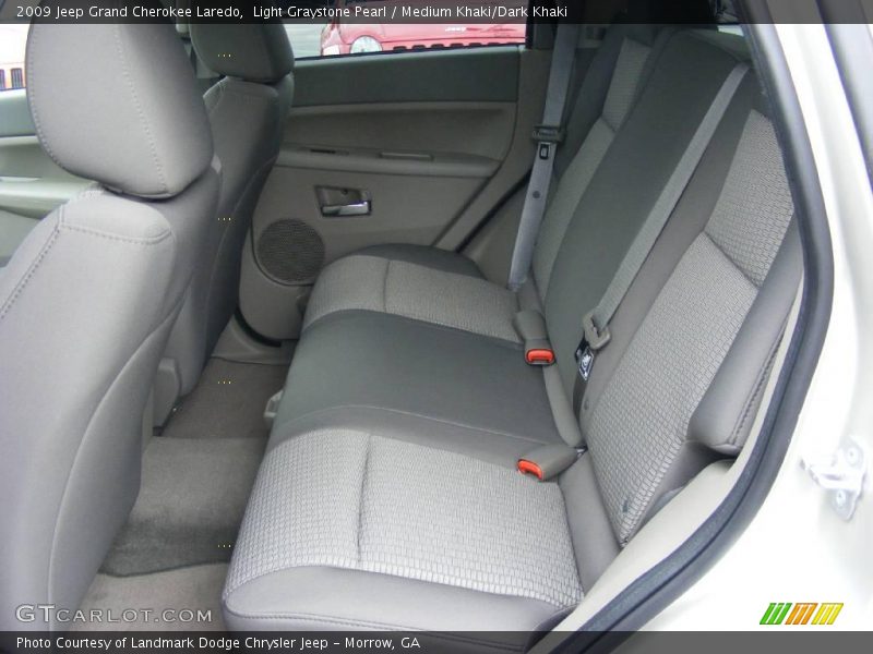 Light Graystone Pearl / Medium Khaki/Dark Khaki 2009 Jeep Grand Cherokee Laredo
