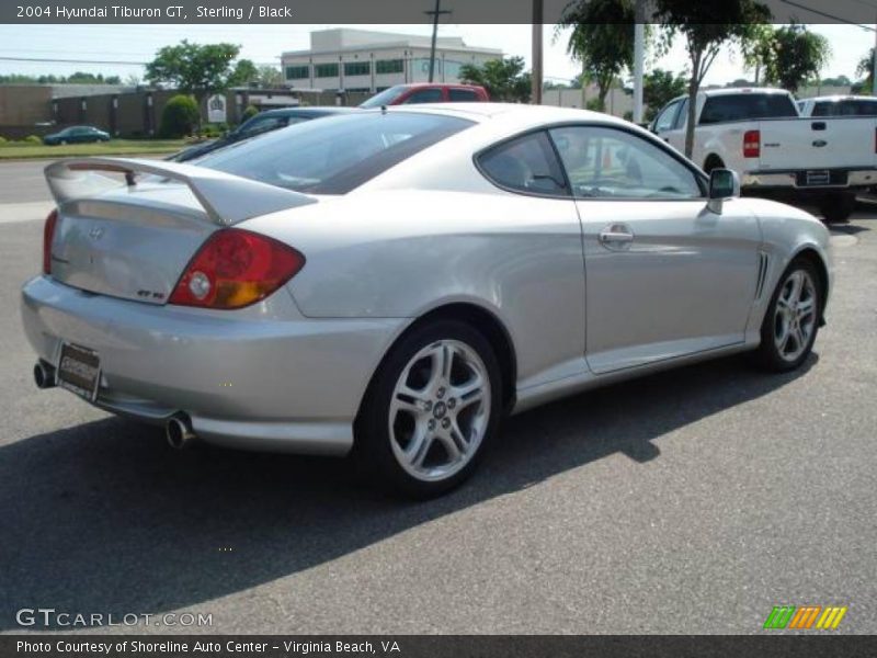 Sterling / Black 2004 Hyundai Tiburon GT