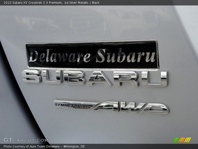 Ice Silver Metallic / Black 2013 Subaru XV Crosstrek 2.0 Premium