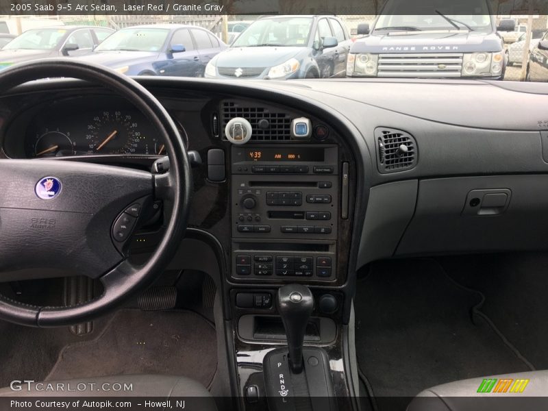 Laser Red / Granite Gray 2005 Saab 9-5 Arc Sedan