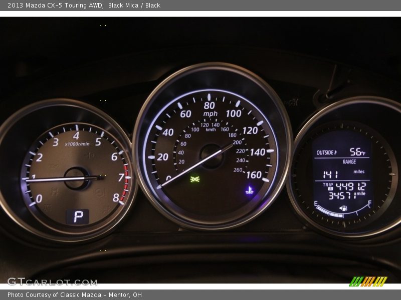 Black Mica / Black 2013 Mazda CX-5 Touring AWD