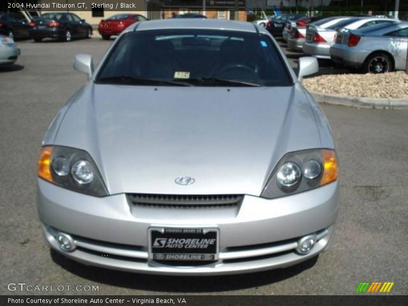 Sterling / Black 2004 Hyundai Tiburon GT