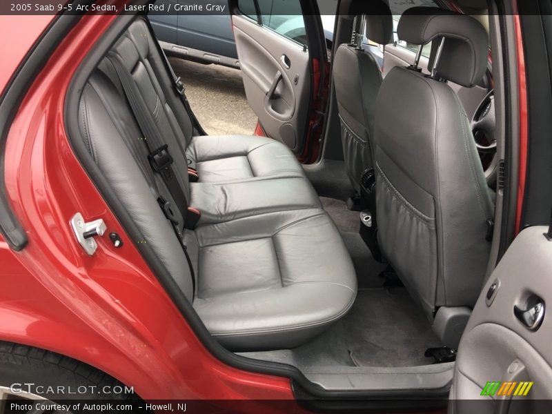 Laser Red / Granite Gray 2005 Saab 9-5 Arc Sedan