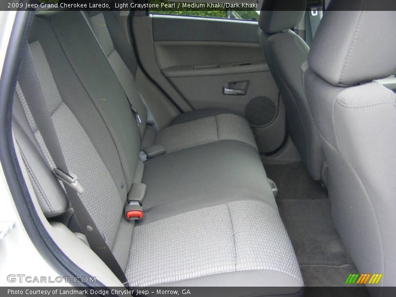 Light Graystone Pearl / Medium Khaki/Dark Khaki 2009 Jeep Grand Cherokee Laredo